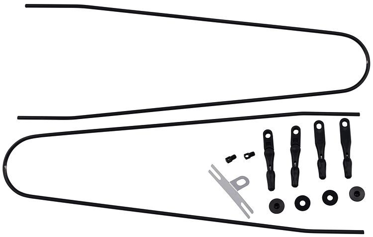 CONTEC Befestigungsstrebensatz Splash Protect DLX schwarz