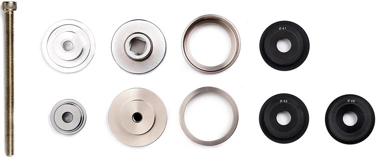 Elvedes Innenlagerwerkzeug Twist fit tool kit schwarz
