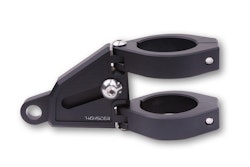 HIGHSIDER pro Extend Lampenhalter Schwarz Set, CNC, Aluminium, Für Ø 47-49-50-52-54 mm, Längenverstellbar