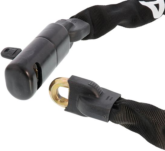 Axa Kettenschloss Linq Pro 100 cm schwarz