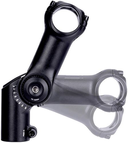 CONTEC Vorbau Seto Hybrid 110 mm schwarz 31, 8 mm Lenkerklemmung