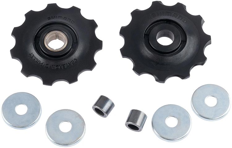Shimano Schaltrollen-Set Dyna-SYS schwarz/silber Standard für RD-M675 / M670 / M663 / M640 / M593