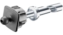 Vorschaubild Interphone Halterung Lenkkopfrohr-Halter mit Kugel 17 mm, Rohrdurchmesser 15 - 17 mm