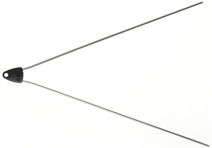 Stronglight Schutzblechstrebe V-Strebe Safe Clip 355 mm silber