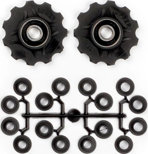 Elvedes Schaltrollen-Kit schwarz 8-, 10-, 11-fach, SRAM 7.0, 9.0, 2x11 Zä