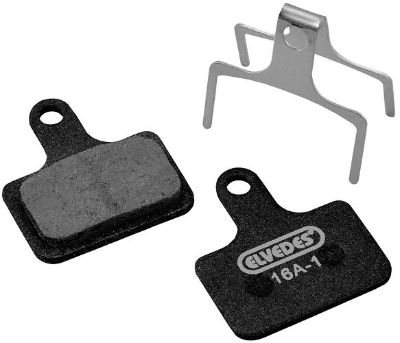 Elvedes Scheibenbremsbelag Scheibenbremse kompatibel mit Shimano
