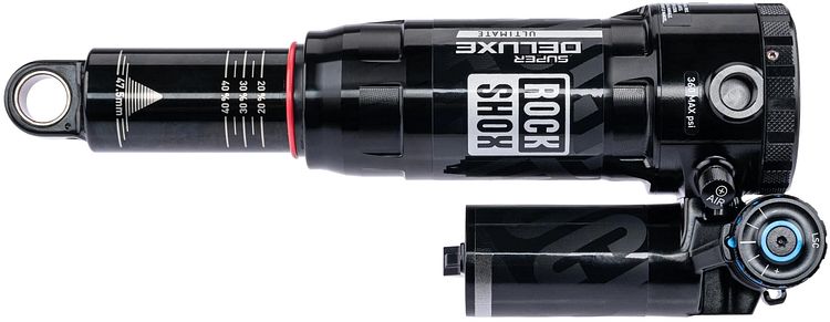 RockShox Federbein Super Deluxe Ultimate RC2T 185 mm x 47,5 mm schwarz
