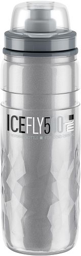 Elite Trinkflasche Ice Fly 550 ml grau