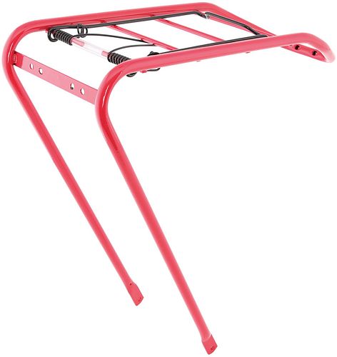 EXCELSIOR Gepäckträger Nostalgie Luxus 28 Zoll rot hibiscusred