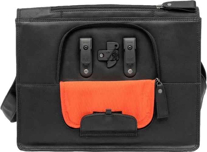 New Looxs Schultertasche Leather Fellini schwarz