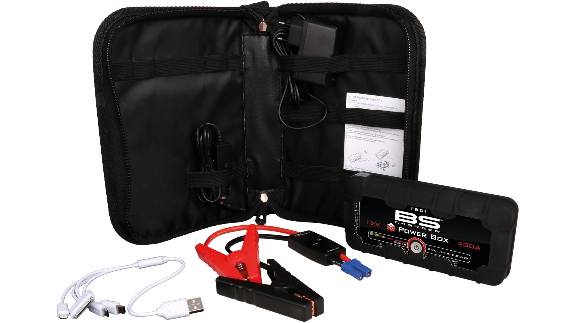 BS-Battery Starter PB-01, Starter "Power Box" Pocket Booster