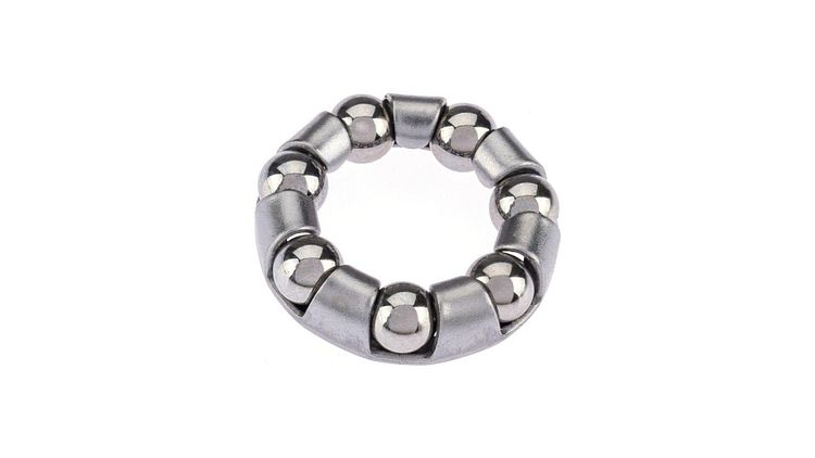 CONTEC Kugelring für Vordernabe 3/16 Zoll 7 Stk. silber