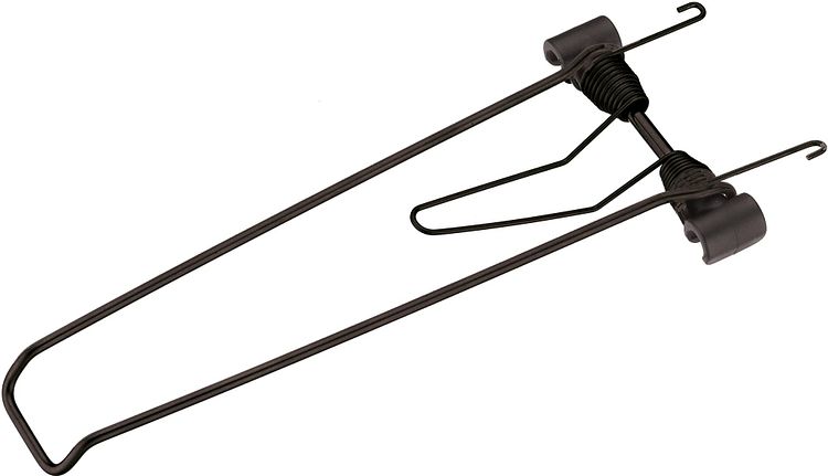 Racktime Federklappe Clamp-it schwarz 10 70 mm, für Light it, Gewicht: 99 g