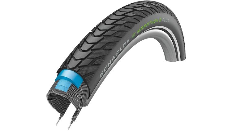 Schwalbe Marathon E-Plus Performance Line Reifen 28 Zoll schwarz 2,00"