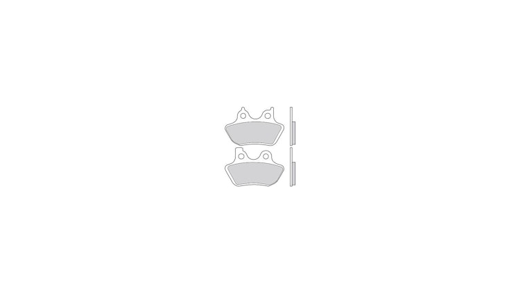 Brembo Bremsbelag Typ CC, Carbon/Keramik mit ABE, Bremsbelag "07HD16" Satz