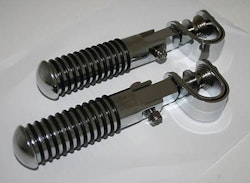 HIGHSIDER pro Fußrasten Chrom (Paar)