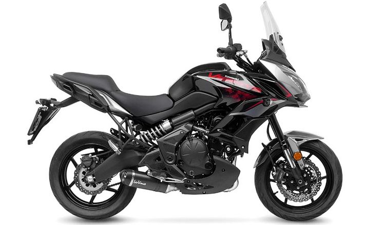 LeoVince Schalldämpfer Komplettanlage mit Katalysator SBK LV-One EVO II für Kawasaki Ninja 650 , Versys 650 und Z650