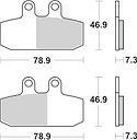 Vorschaubild SBS Scooterbelag 179HF Street Ceramic