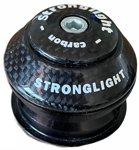 Stronglight Steuersatz RAZ Carbon 1 1/8 Zoll schwarz