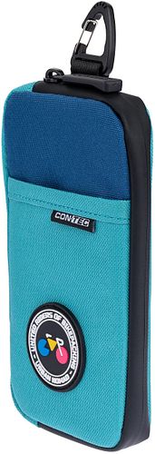 CONTEC Smartphonetasche Urban Nomad Wallet ocean turquoise / midnight blue