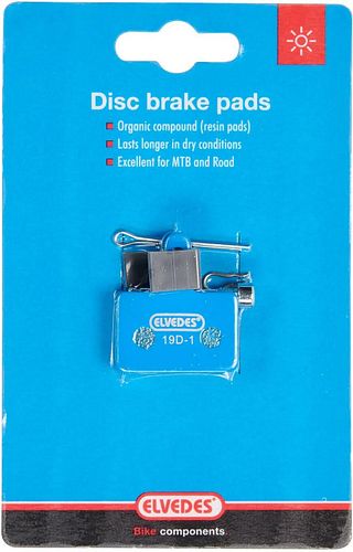 Elvedes Scheibenbremsbelag Shimano Tektro RST grau