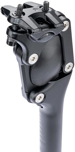 CONTEC Parallelogramm-Federsattelstütze SP-060 Slim Long schwarz