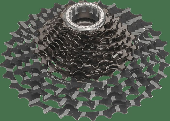 Campagnolo Kassette Record WRL 13S 10-33 Zähne silber
