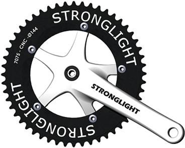 Stronglight Track 2000 Kettenradgarnitur 44 Zähne 170 mm silber,schwarz