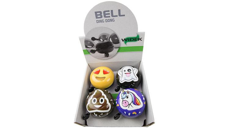 Widek Klingel Ding Dong Emoticons bunt
