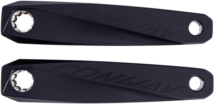 Miranda Kurbelsatz Epsilon 165 mm schwarz