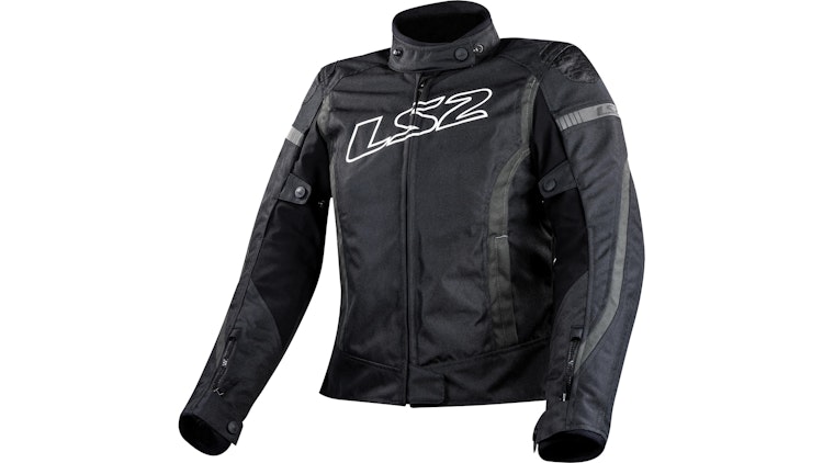 LS2 Gate Jacke Schwarz / Grau Damen Gr.3xl