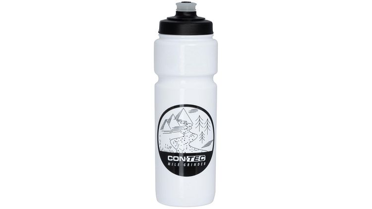 CONTEC Trinkflasche Rivers Evo Mile Grinder 750 ml weiß/schwarz