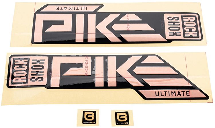 RockShox Dekor Set copper foil