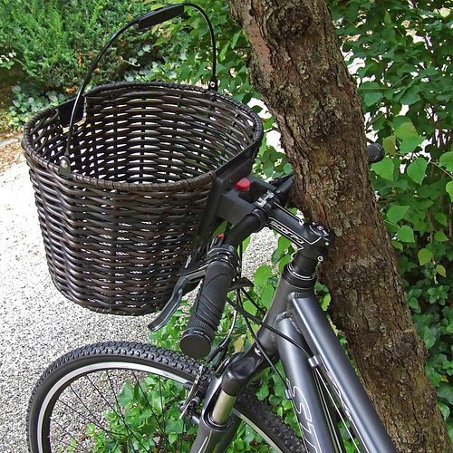 KLICKfix Korb Structura Oval 16 l schwarz braun braun