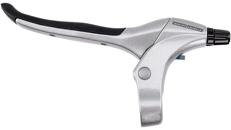 Sturmey Archer Bremshebel Trommelbremse links silber