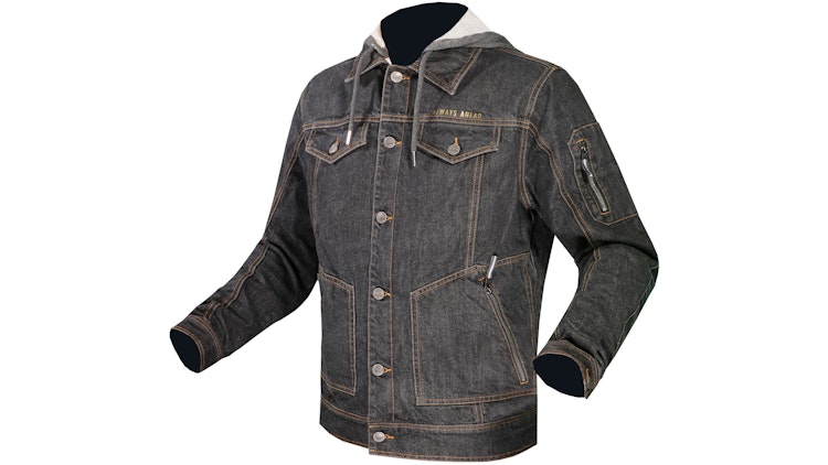 LS2 Oaky Jacke Schwarz Herren Gr.l