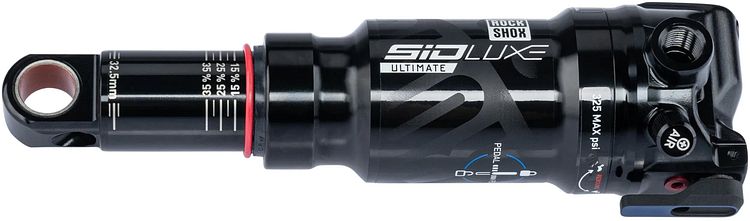 RockShox Federbein SIDLuxe Ultimate 3P 145 mm schwarz 32,5"