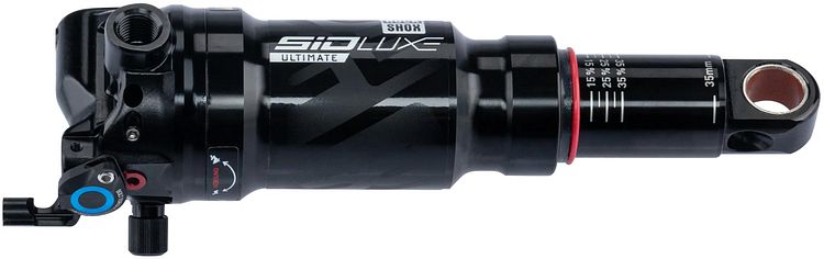 RockShox Federbein SIDLuxe Ultimate 3P 145 mm schwarz x 35, SoloAir