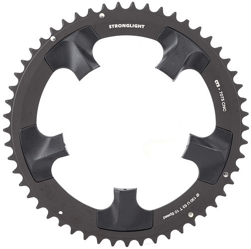 Stronglight Kettenblatt CT2 53 Zähne schwarz außen außen 6700