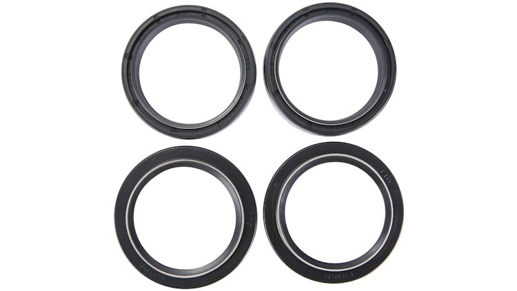 All Balls Racing Gabelsimmerringsatz 50 x 63 x 11 (ABR 56-145), mit Staubkappen