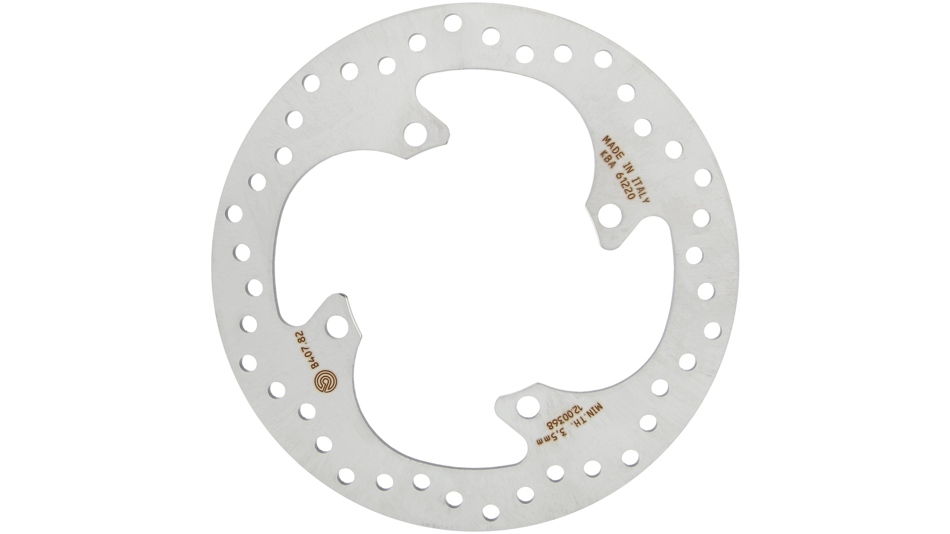 Brembo Bremsscheibe Oro 68B40782 (starr)