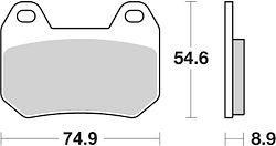 SBS Bremsbelag 746HF Street Ceramic