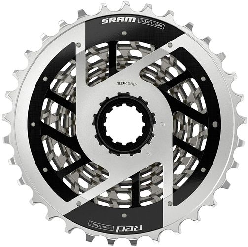 SRAM Kassette Red XG-1290 E1 10-33 Zähne silber