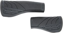 Herrmans Griff Line 90/125 mm schwarz/grau