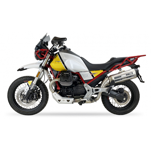 IXIL MXT Edelstahl Endtopf Moto Guzzi V85 TT