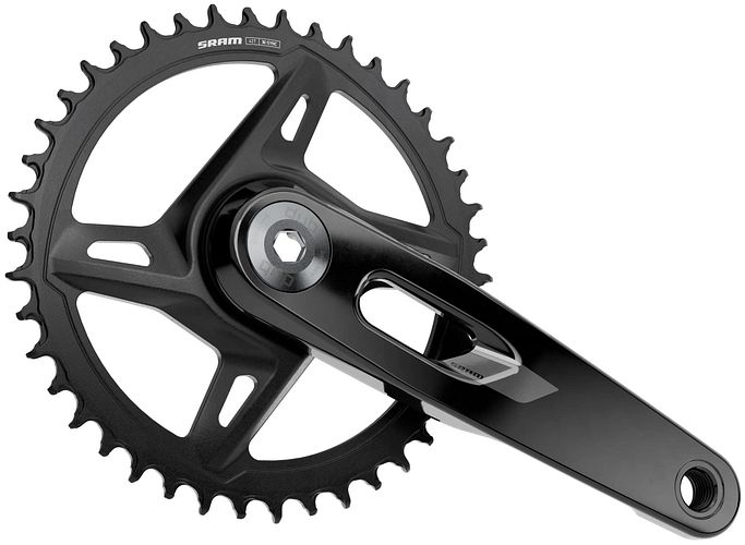 SRAM Kettenradgarnitur Rival 1 XPLR E1 42 Zähne 172,5 mm schwarz