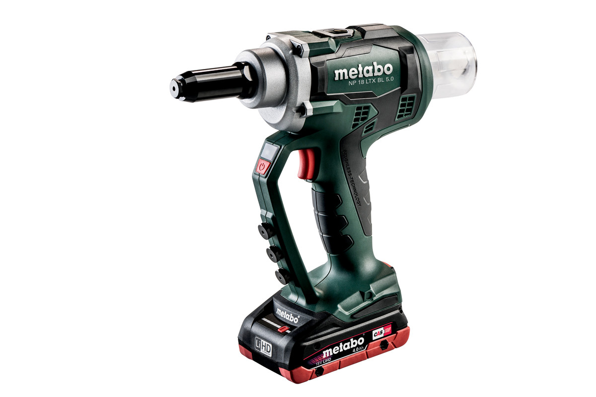 Metabo Akku-Blindnietpistole NP 18 LTX BL 5.0