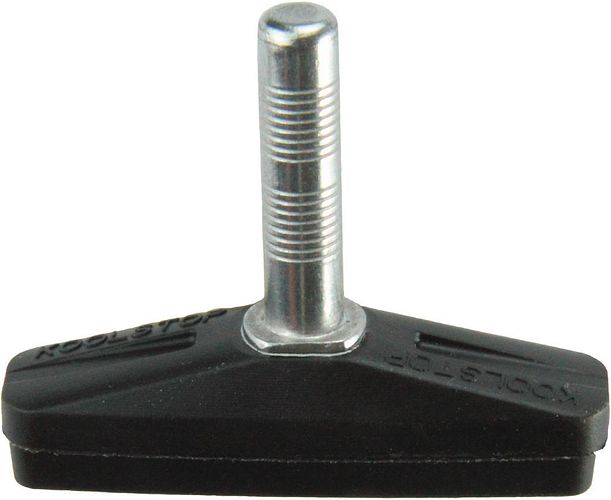 Kool Stop Bremsschuh City Pad V-Brake schwarz Steckbefestigung, Packung &agrave, 25 Pa