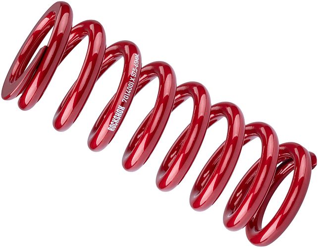 RockShox Feder 57.5-65 mm rot
