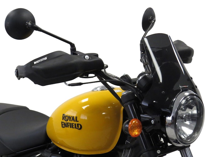 BODYSTYLE Handprotektoren Leer  Für ROYAL ENFIELD Guerilla 450 Himalayan 452